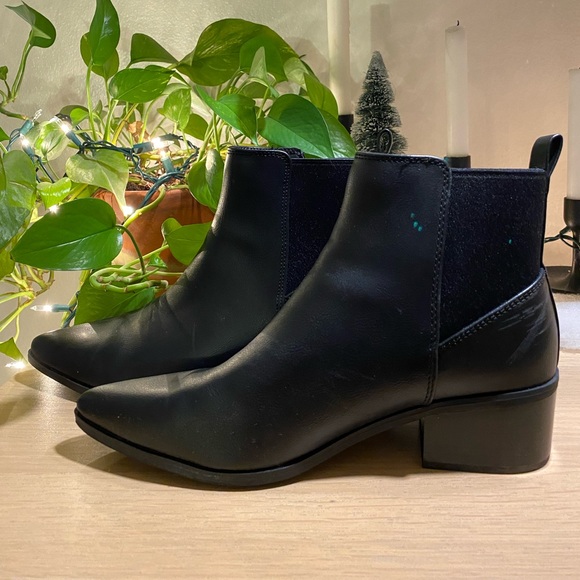 A New Day Gwen black boots sz 10 - Picture 2 of 8